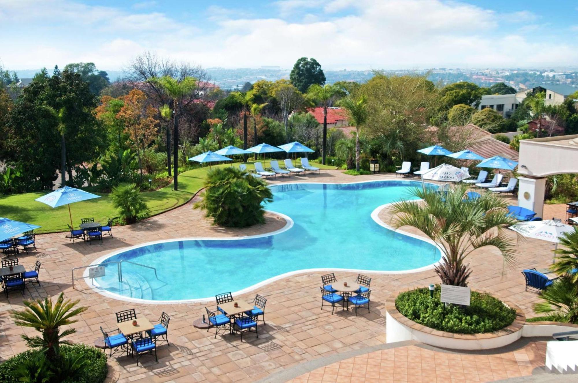Hilton Sandton Johannesburg Exteriör bild